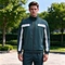 outfit,jacket,green,contrast